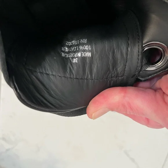 Zadig Voltaire black biker boots - Picture 5 of 6